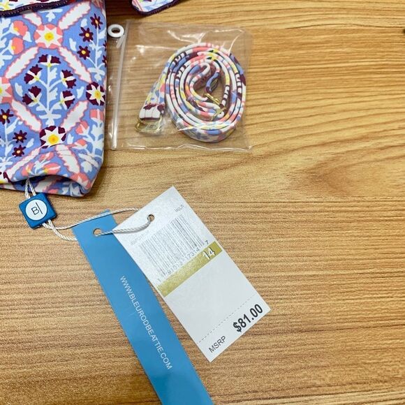 Bleu Rod Beattie Positano Off The Shoulder Bandeau Bikini Swim Top Size 14 Large - Picture 8 of 9